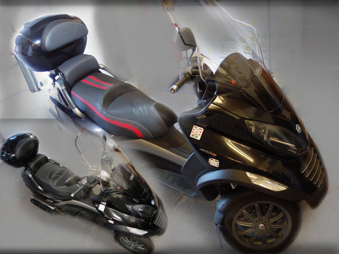 Piaggio MP3 — Sitz